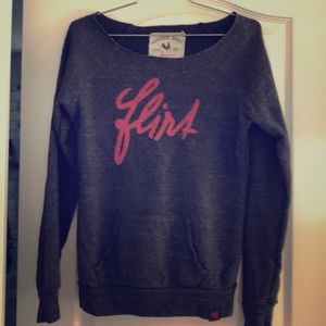 “Flirt” sweatshirt
